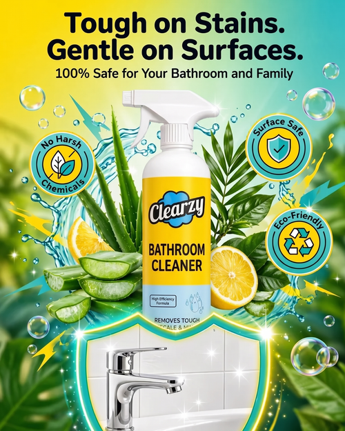 Clearzy All-in-1 Bathroom Cleaner (400ml + 400ml FREE)